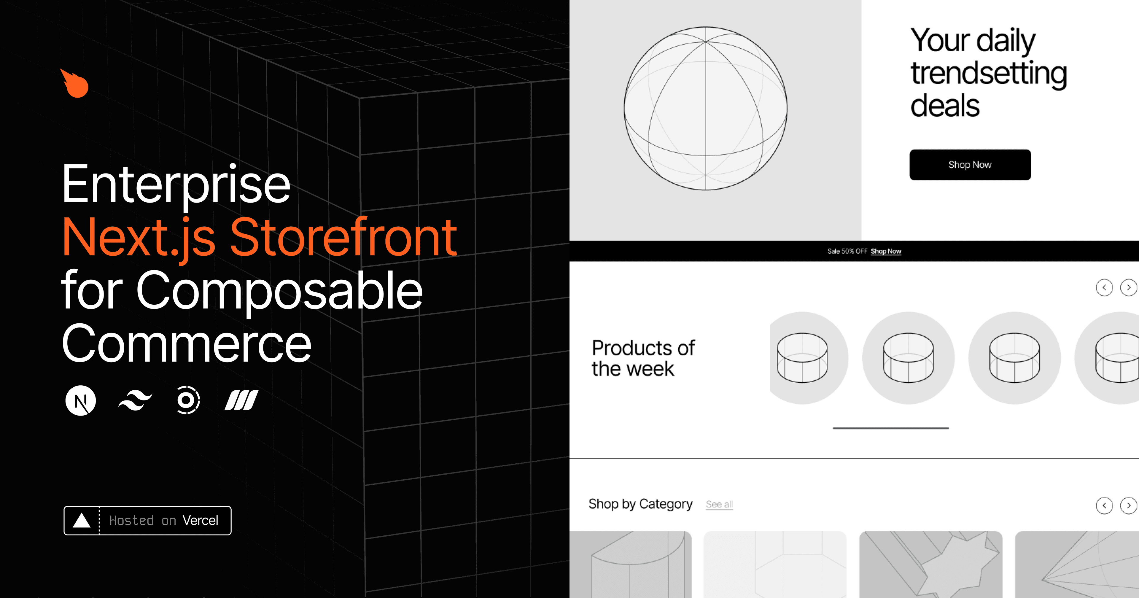 Blazity ecommerce template screenshot