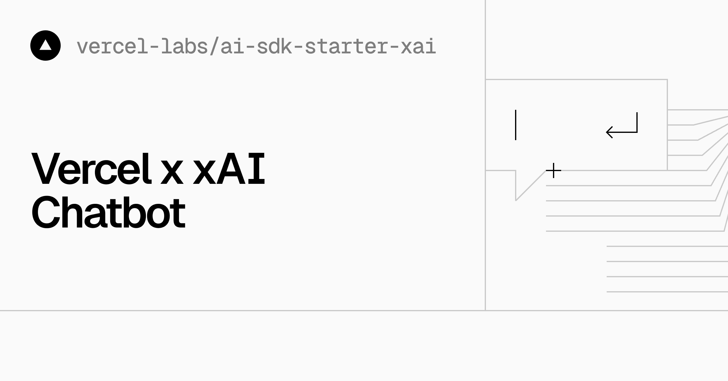Vercel x xAI Chatbot thumbnail