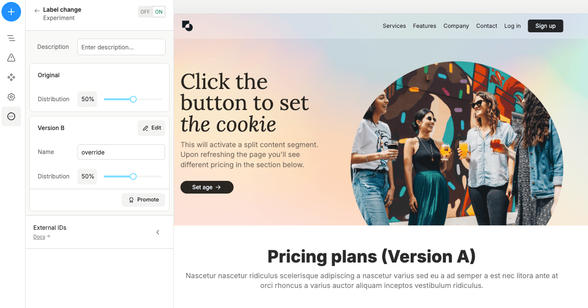 Plasmic Split Content Starter Kit thumbnail