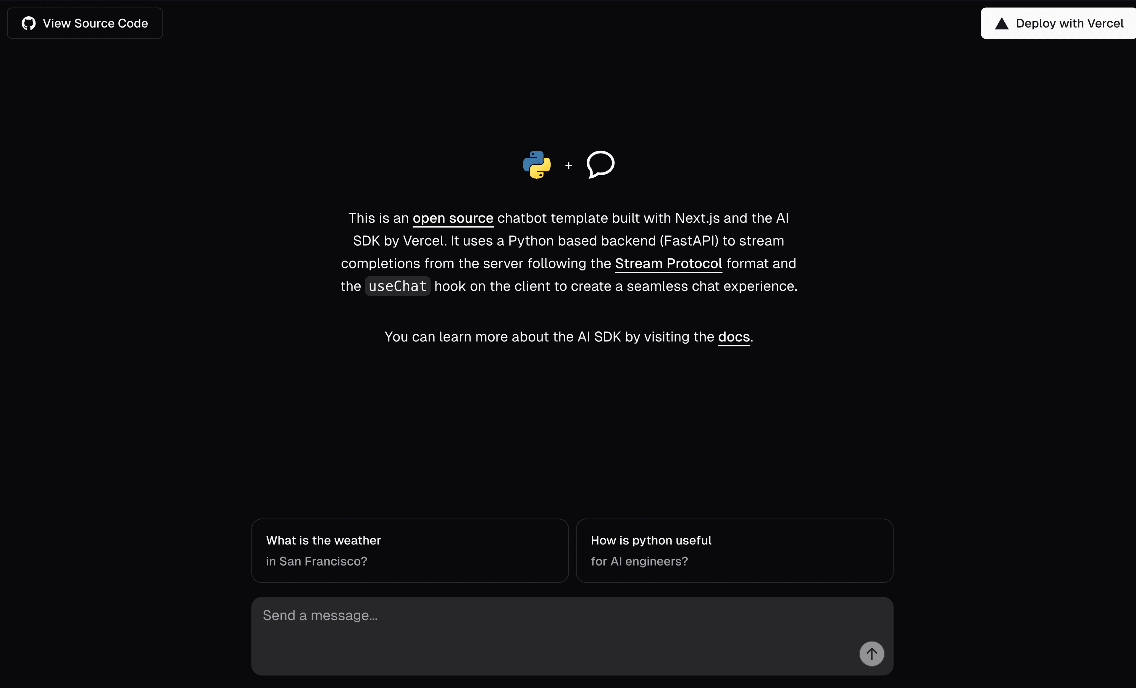 AI SDK Python Streaming thumbnail