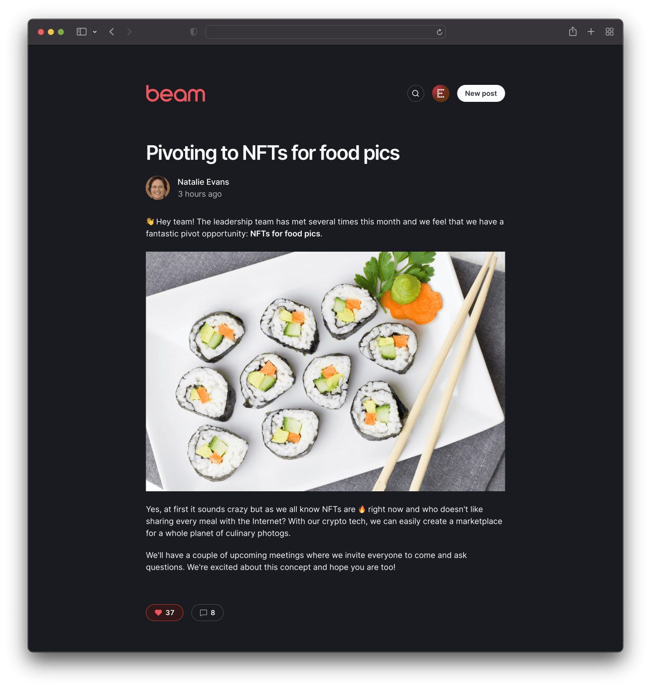 Beam Internal Blog thumbnail
