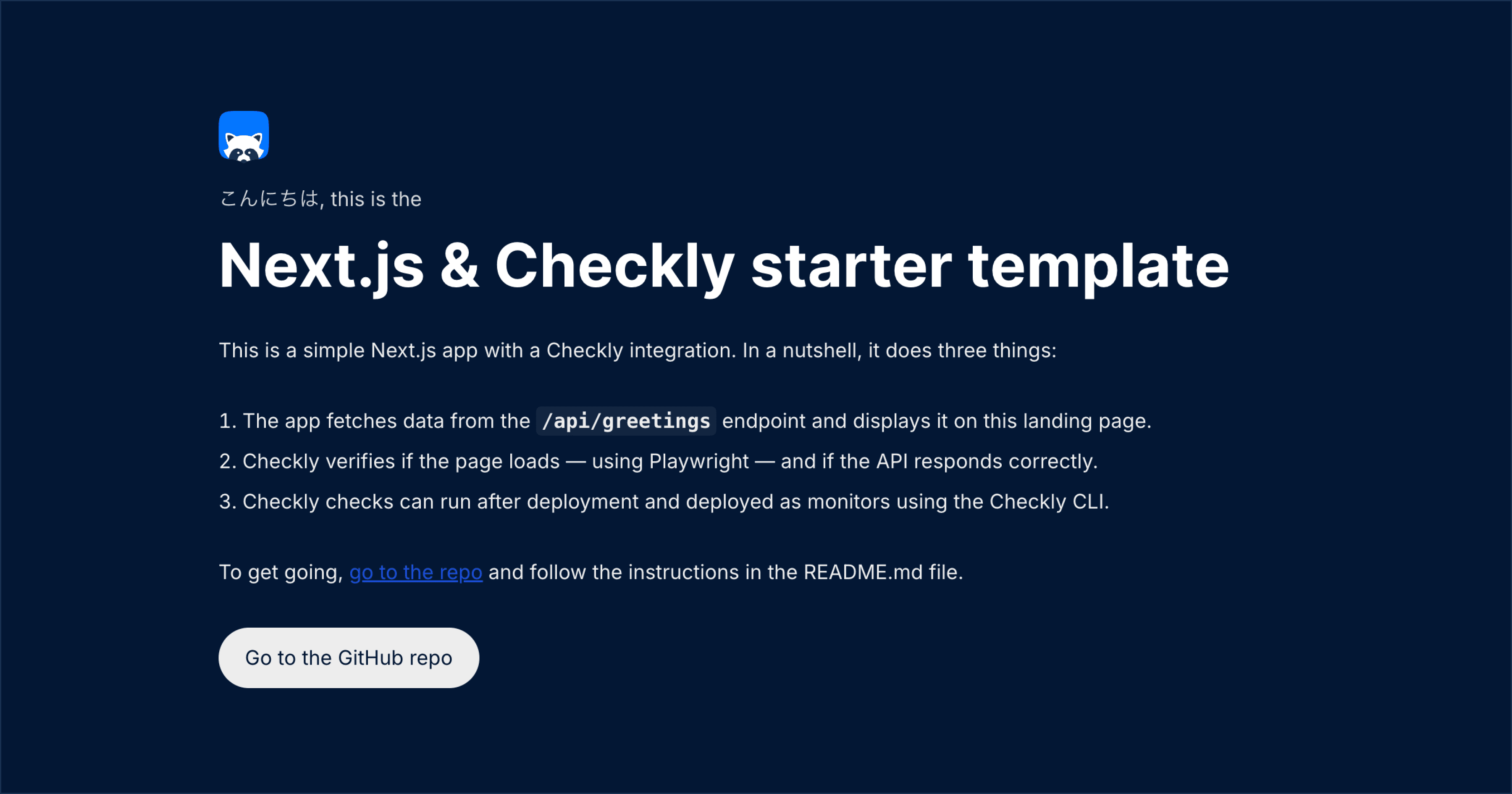 Next.js with Checkly thumbnail