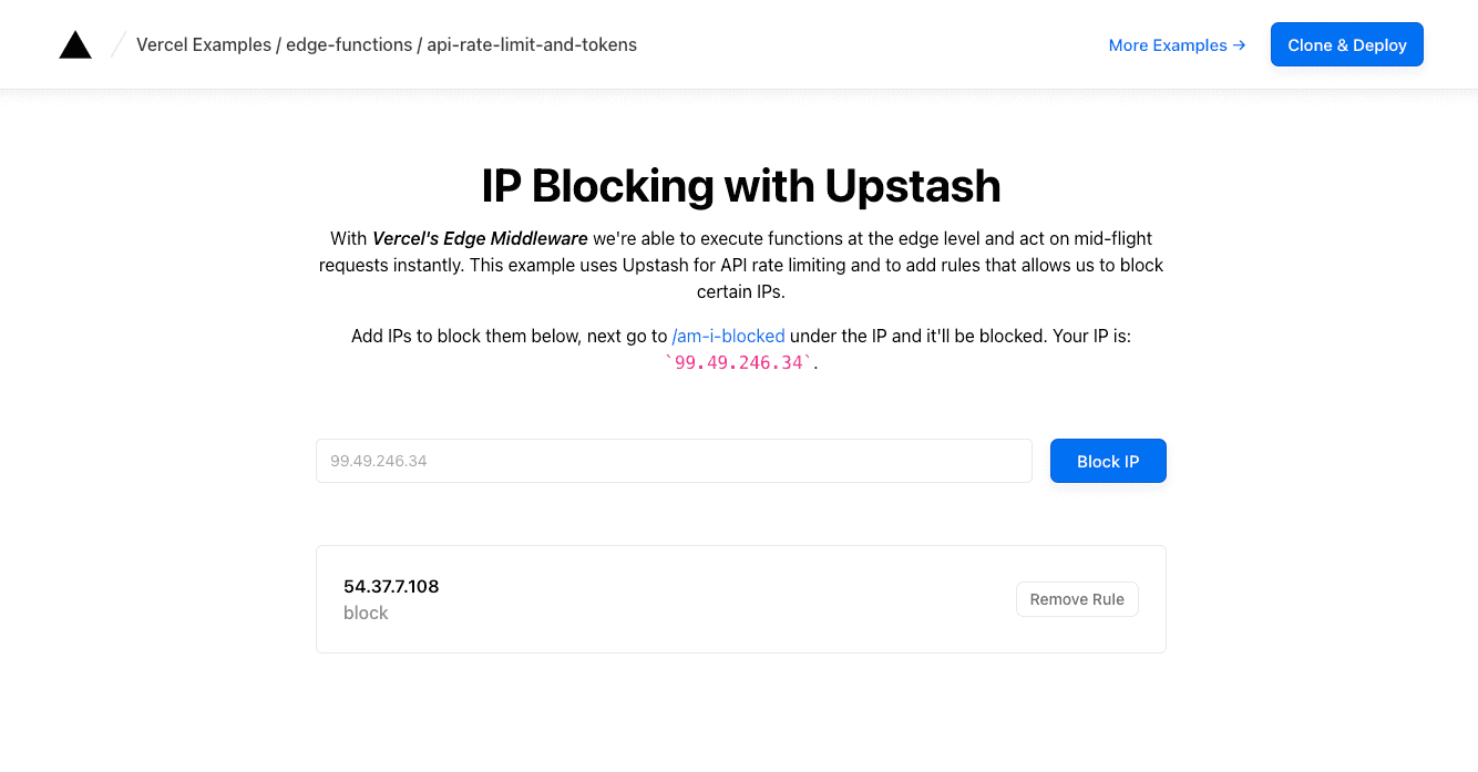 IP Blocking with Upstash thumbnail