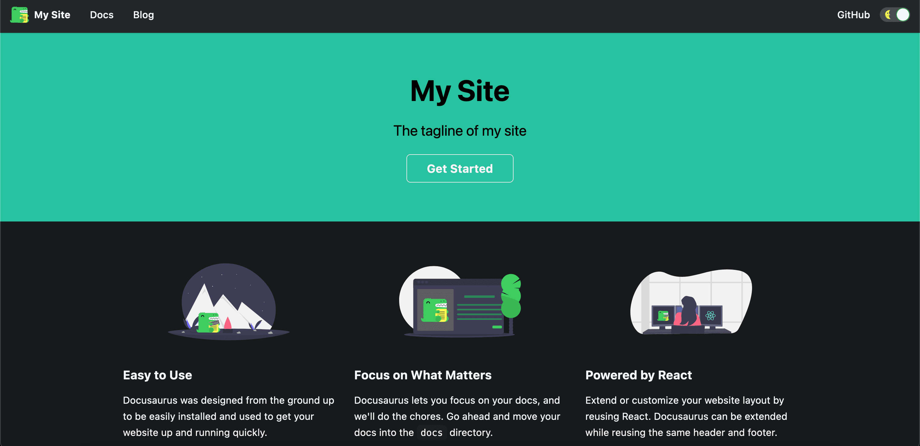 Docusaurus 2 thumbnail